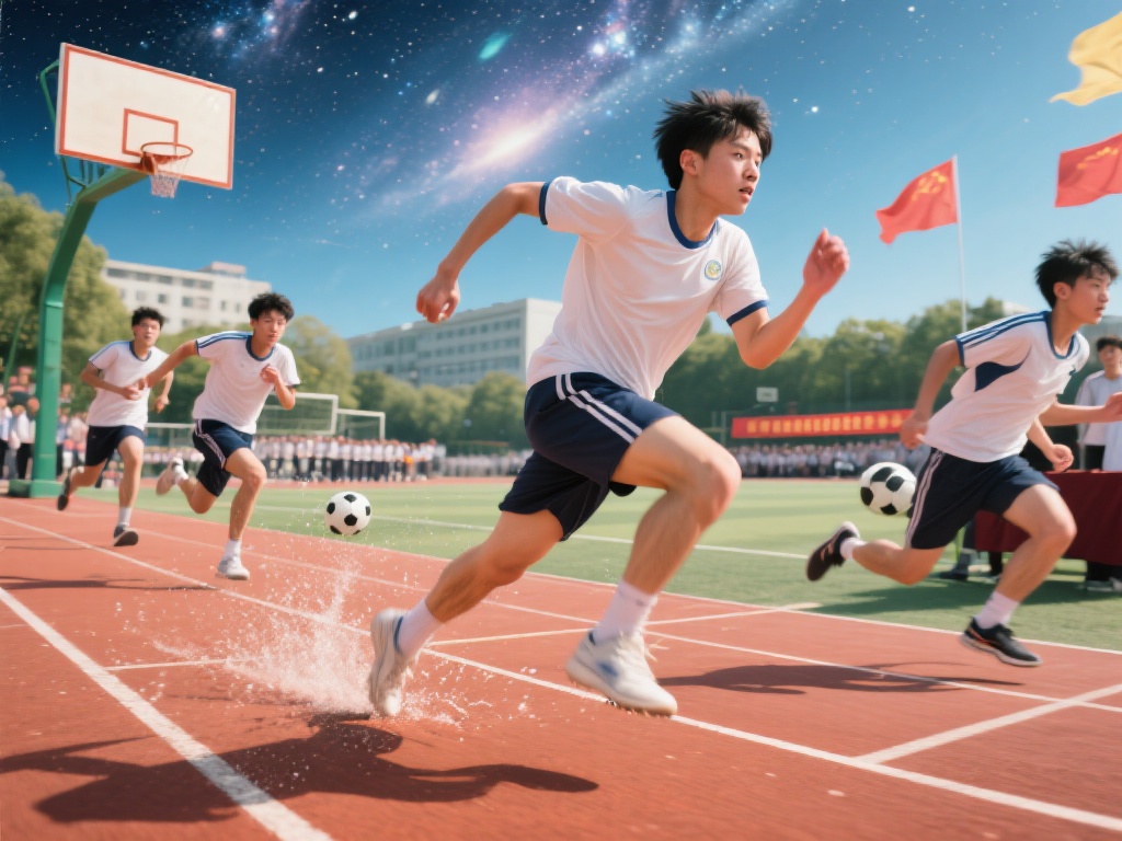 体育斗转星空:青春热血在银河中闪耀永恒 (体育斗转星空:青春热血在银河中永恒闪耀不息) 青春是人生最耀眼的篇章,而体育则是点燃这篇章的火焰