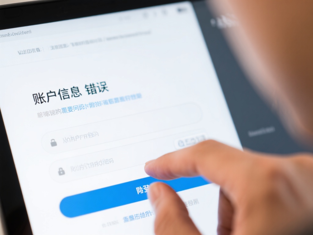 除此之外，账户信息错误也是一个不容忽视的原因。用户