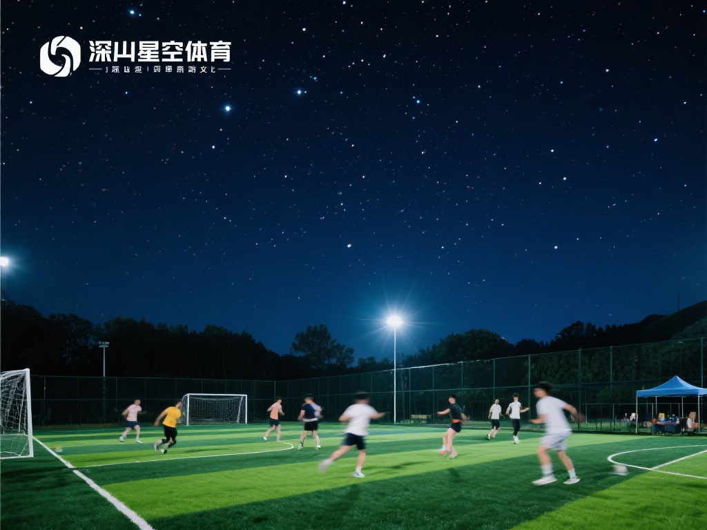 在夜幕降临之际，星空下的运动场别有一番风味。想象一