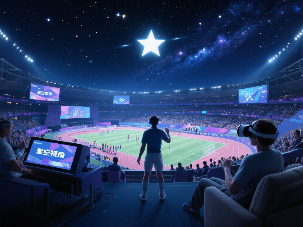 想象一下，当你站在星空之下，仰望那闪烁的星辰，体育